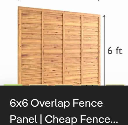 Photo of Fence panels (Dunbar EH42) #1