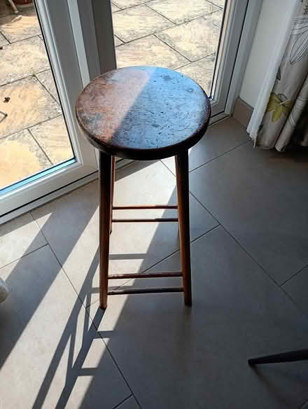 Photo of free Wooden stool (Prestwood HP16) #2