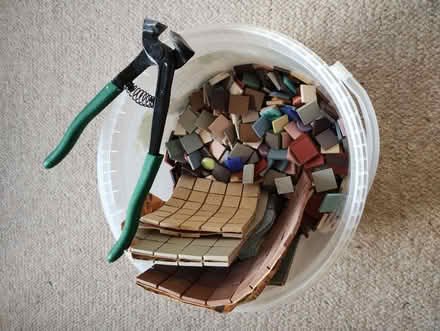 Photo of free Materials for mosaic making (Stinchcombe GL11) #1