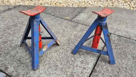 Photo of free Pair of axle stands (Broomridge FK7) #1