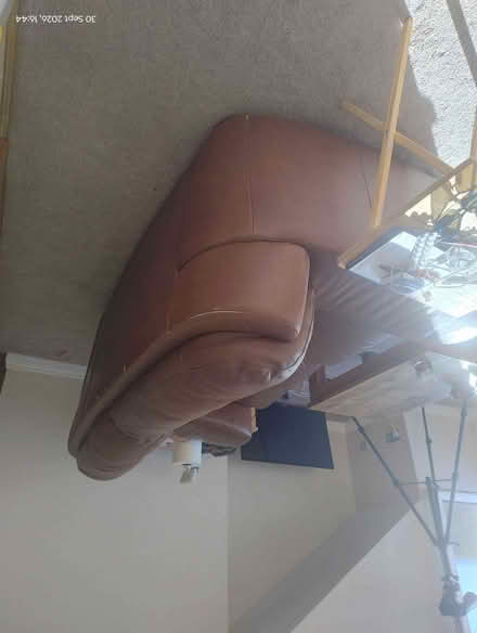 Photo of free Leather Effect Sofa (Southsea PO5) #2