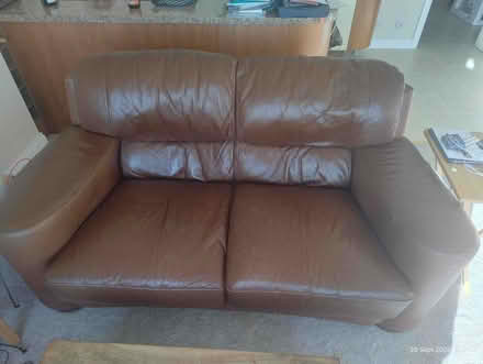 Photo of free Leather Effect Sofa (Southsea PO5) #1