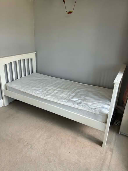 Photo of free Single bed - white (Hayes BR4) #3