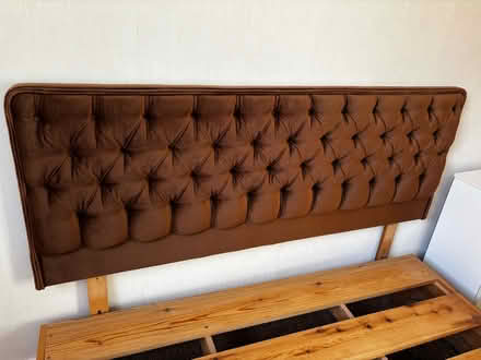 Photo of free Padded headboard (Gorse Hill GU22) #1