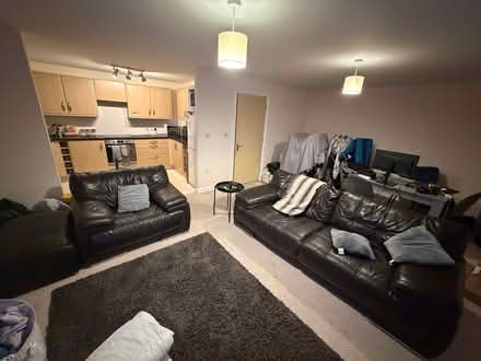 Photo of free Brown sofa set (Madley Park OX28) #1