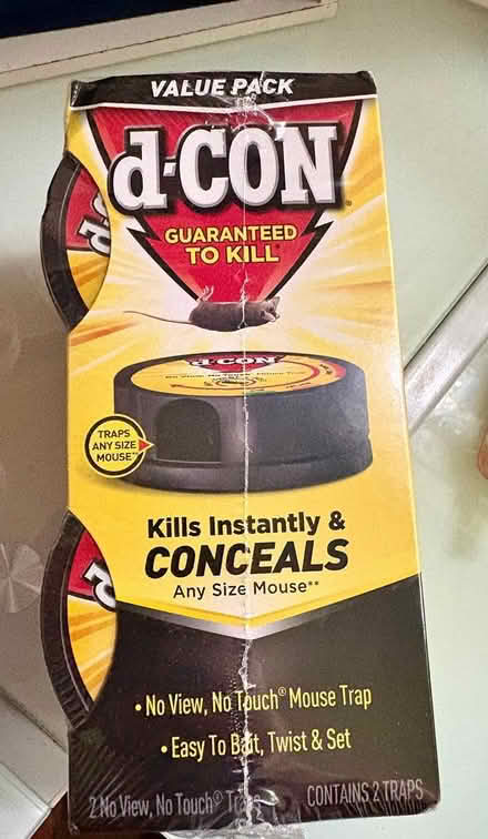 Photo of free No-View/No-Touch Mouse Traps (6PK) (Abingdon) #1