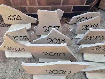 Photo of free Wedding ceramic slate table numbers (Branston DE14) #2