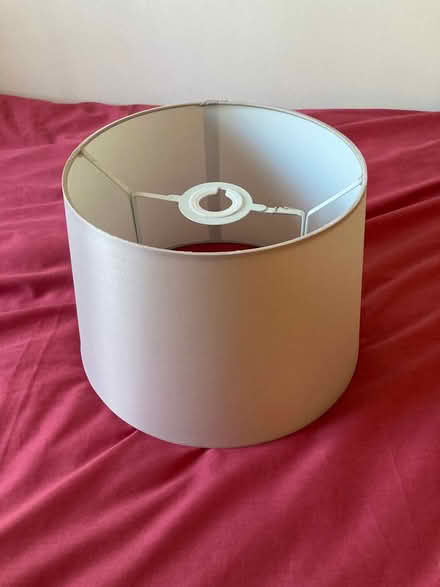 Photo of free Lampshade - pale grey (Saltney CH4) #1