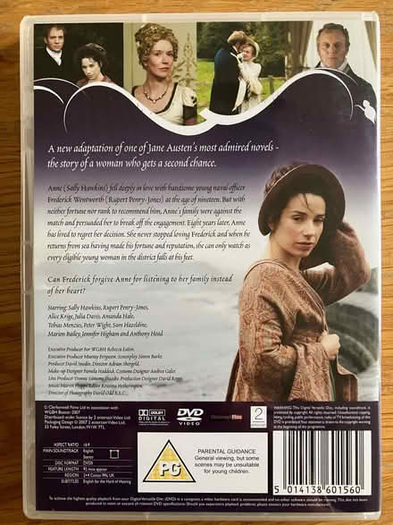 Photo of free Jane Austen DVDs (Hornsey N8) #2