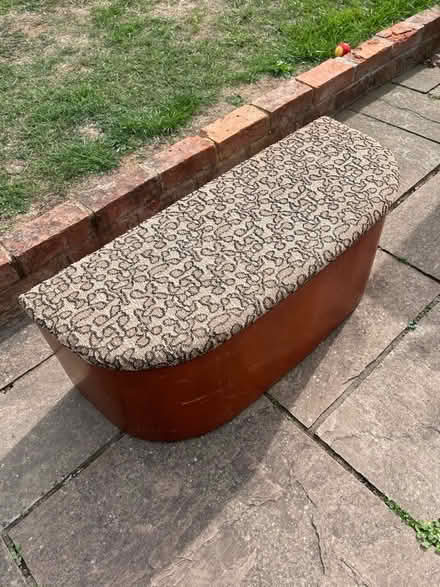 Photo of free Vintage Ottoman Upholstered Chest (Winkfield Row RG42) #3