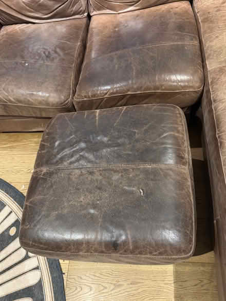 Photo of free Corner sofa with a foot stool (Bamville Farm AL5) #2