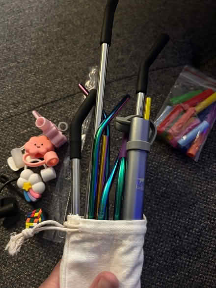 Photo of free Metal Straws + Accessories (Germantown) #2