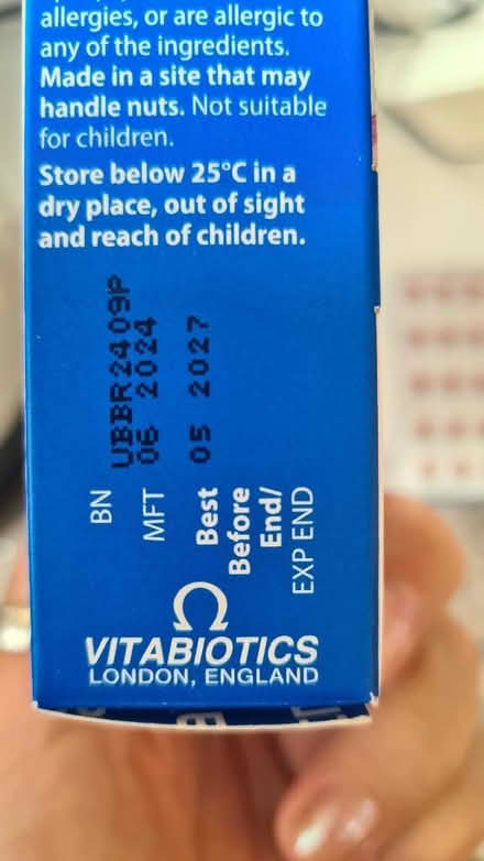Photo of free Vitamin B complex supplement (Weston Park BA1) #2
