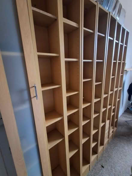 Photo of free 9 CD, dvd or book shelves (Folkestone CT20) #1