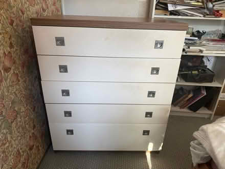 Photo of free Chest of drawers and Wardrobe (Burbage SK17) #1