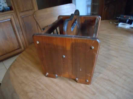 Photo of free Wood Magazine Rack (Troy) #2