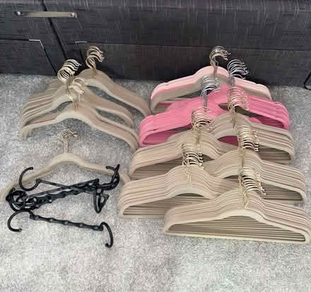 Photo of free Bunch of non slip coat hangers (Meden Vale) #1