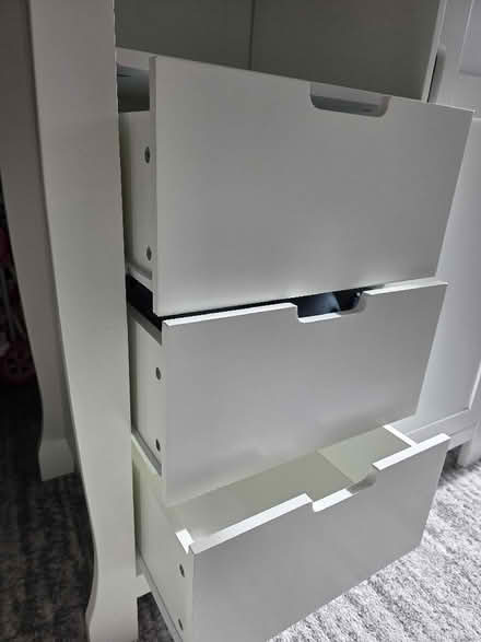 Photo of free Stamford Sleigh Double Wardrobe in White (Crag Bank LA5) #4