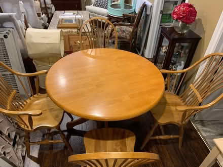 Photo of free pine table n chairs for 4 (newmarket, ontario) #1