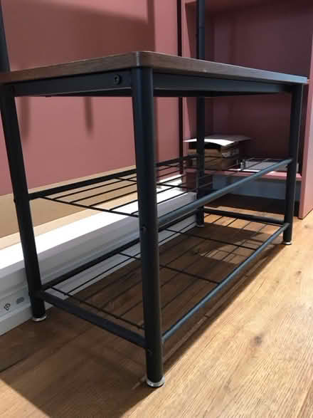 Photo of free Hallway coat hooks and shoe bench (Wood Street E17) #3