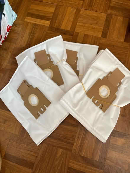 Photo of free 13 brand new Hoover bags for Miele . Type FJM (Sherborne St John RG24) #1
