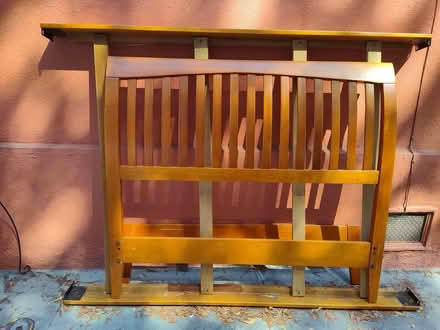 Photo of free bed frame, matching box spring (Pill Hill Lake Merritt) #2