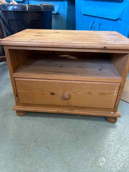 Photo of free Pine TV cabinet (Bridport DT6) #1