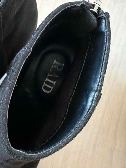 Photo of free Black faux suede heel boots 6 / 39 (Peckham SE15) #3