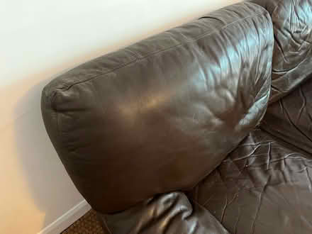 Photo of free 3 seater leather sofa (Cardiff, llandaff CF5) #4