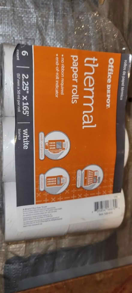 Photo of free Thermal paper rolls (Woodridge) #1