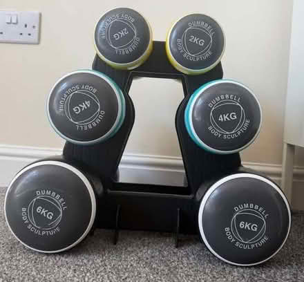 Photo of Dumbbells 2, 3, 4, 5, 6kg or so - Lordswood (Lords Wood ME5) #2
