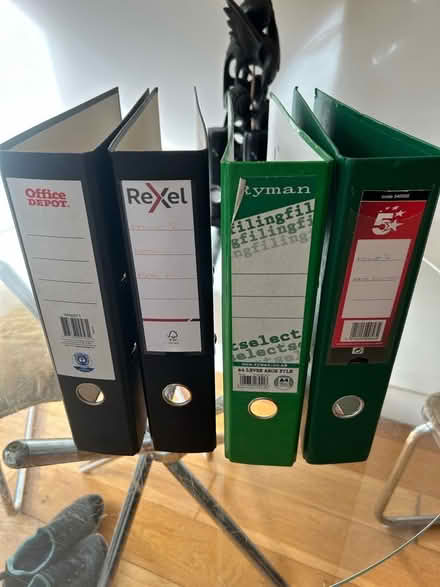 Photo of free A4 Lever arch files (Shepherds Bush W6) #1