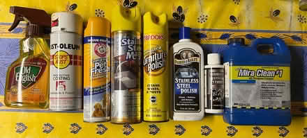 Photo of free Household cleaning supplies (Nr Fresh Pond & Mt Auburn Cem.) #1
