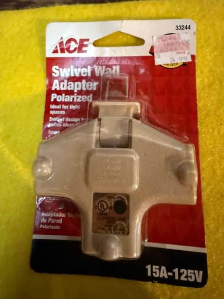 Photo of free Swivel wall adapter-polarized (Terra Linda) #1