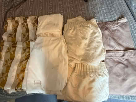Photo of free 4 pairs of good lined Curtains (Loddon NR14) #1