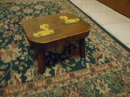 Photo of free Childs Rocking Chair and Stool (Troy) #4