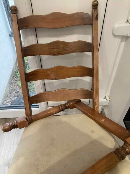 Photo of free Chair, ladderback, needs repair (Dunfermline KY11) #2