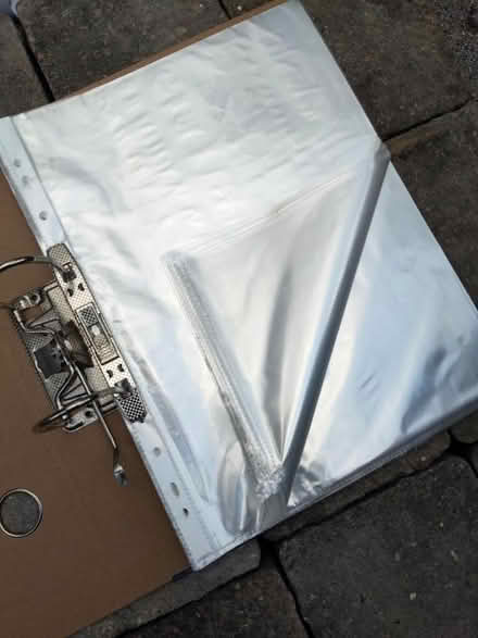 Photo of free Lever arch file and poly pockets (Highters Heath B14) #2