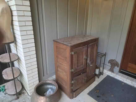 Photo of free Antique wooden ice chest (Potomac) #2