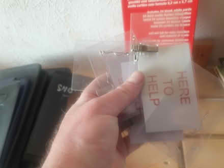 Photo of free pin on name badges (Sandon CM2) #3