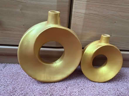 Photo of free 2 plastic vases (Purley CR8) #1