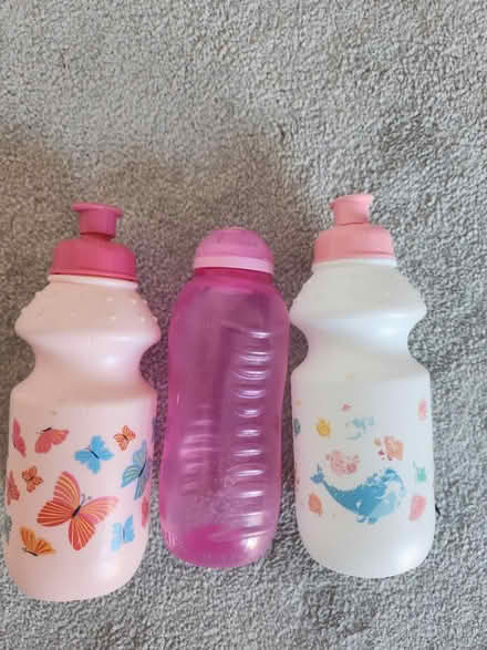 Photo of free 3 pre loved girls water bottle (Woolston SO19) #1