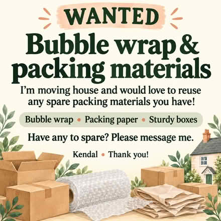 Photo of Bubble wrap or other packaging (Kendal LA9) #1