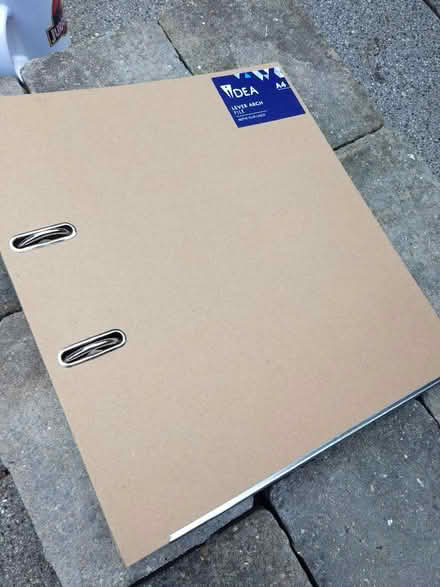 Photo of free Lever arch file and poly pockets (Highters Heath B14) #1
