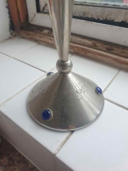 Photo of free blue and silver goblet (Sandon CM2) #2