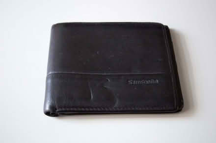 Photo of free Samsonite Black Leather Bi-Fold Wallet (Market Ward CB5) #1