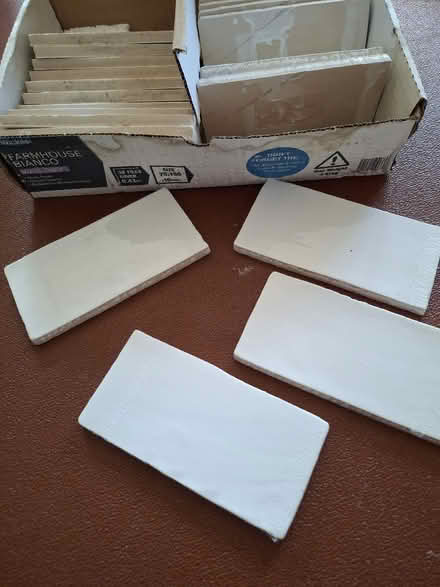 Photo of free White wall tiles, eg,for splashback (Whittle le Woods, Chorley PR6) #4