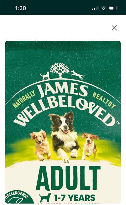 Photo of free James Wellbeloved Adult Dog Food (Hillmorton CV22) #1