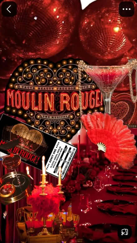 Photo of Decoration for a Moulin Rouge/Burlesque party (Osney OX2) #1
