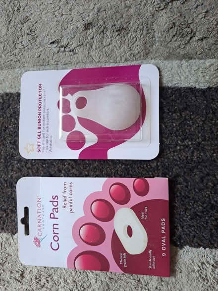 Photo of free Bunion protector and corn pads (London Rd, HW HP11) #1